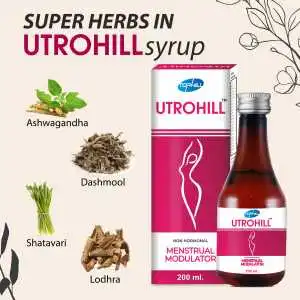 Utrohill Syrup - Ayurvedic Tonic for Women's Health, 200 ml